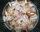 しいたけと豚バラ肉の炊き込みご飯作り方6写真