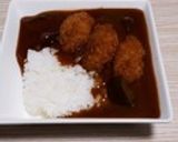 好評リメイク♡カキフライカレー作り方5写真