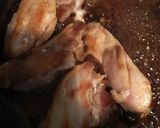 梅干しでさっぱりと。照り焼き親子丼♡作り方2写真