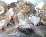 高圧圧力なべで簡単牛スジ煮込み作り方1写真