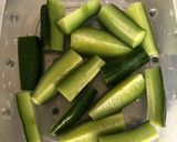 きゅうりの麺つゆ漬け作り方1写真