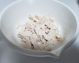 ささみと豆苗のマヨゴマ和え作り方3写真