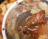 ☆なめこ・豆腐・油揚げの赤だしお味噌汁☆作り方3写真