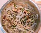 根菜ひじきのごまマヨサラダ作り方3写真