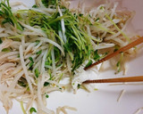 レンジで簡単♪豆苗ともやしの胡麻マヨ和え作り方5写真