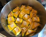 かぼちゃの含め煮（黄金のコツ）〔改〕作り方4写真