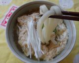 ふわふわたまごうどん作り方6写真