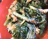 セロリの葉っぱとかつお節のサラダ作り方5写真