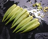 簡単！オクラのカラッと天ぷら作り方1写真