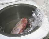 豚かたまり肉 炊飯器 低温調理 常備作り方4写真