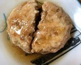 とりむね肉 豆腐入り とりつくね煮作り方7写真