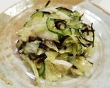 胡麻油香る♪キャベツの塩昆布合え♡作り方5写真