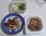 納豆のかさまし（唐揚げ編）作り方1写真