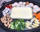 ホットプレート☆チーズフォンデュ作り方3写真