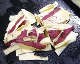 簡単！グラタン☆薩摩芋の皮作り方1写真
