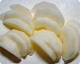 素朴が美味しい♡和梨のフライパンケーキ作り方1写真