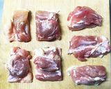 唐揚げに♫ななカット 鶏モモ肉の切り方作り方4写真
