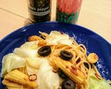 アンチョビキャベツとヤングコーンのパスタ作り方7写真