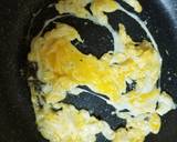 簡単！ サラダチキン レタス炒飯作り方3写真
