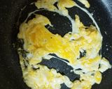 簡単！ サラダチキン レタス炒飯作り方3写真