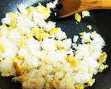簡単！ サラダチキン レタス炒飯作り方4写真