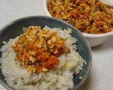 ☆　お手軽♪野菜たっぷり鶏ケチャそぼろ作り方8写真