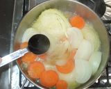 塩鶏とキャベツ煮込み♪簡単作り方13写真
