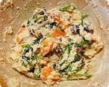 秋味♪ 柿とほうれん草の白和え作り方8写真