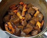 お惣菜屋さん♪こんにゃくと焼きイカの旨煮作り方4写真