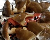 ウラベニホテイシメジと鮭のホイル焼き作り方4写真