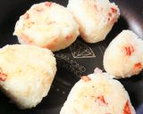 ハムチーズと焼き醤油の焼きおにぎり作り方8写真