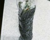 ラップで簡単納豆の太巻き作り方6写真
