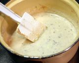 白と黒のとろ〜り♪練りごまのブラマンジェ作り方10写真