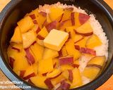 簡単！バター香るさつまいもご飯作り方3写真
