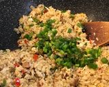 高菜と沢庵入りパラッとあっさり五目炒飯作り方7写真