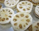 レンコンの甘辛ハンバーグ作り方4写真