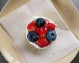 クリスマスに☆簡単ネイキッドケーキ。作り方4写真