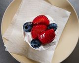 クリスマスに☆簡単ネイキッドケーキ。作り方5写真