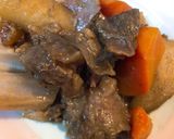 スジ肉と根菜の煮こみ作り方3写真
