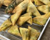 かぼちゃの煮物の春巻き包み作り方3写真