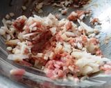 レンコンのはさみ焼き！味噌だれソース作り方2写真