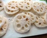 レンコンのはさみ焼き！味噌だれソース作り方3写真