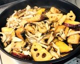 ご飯が進む☆ブリと根菜のポン酢ソテー作り方7写真