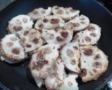レンコンのはさみ焼き！味噌だれソース作り方5写真