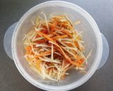 レンジで簡単☆大根の皮入りごぼうサラダ。作り方4写真