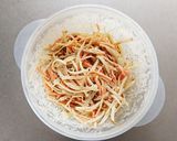 レンジで簡単☆大根の皮入りごぼうサラダ。作り方5写真