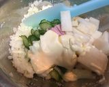 シャキシャキ！梨入りポテトサラダ♪作り方3写真