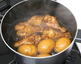 鶏手羽元のさっぱり黒酢煮作り方4写真