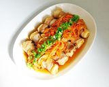 レンジで楽々～♪肉巻きちくわの南蛮漬け作り方5写真