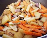 真菰と根菜のスパイシーハーブソルト炒め☆作り方4写真